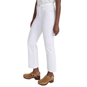 RE/DONE 70s crop boot jeans white 29